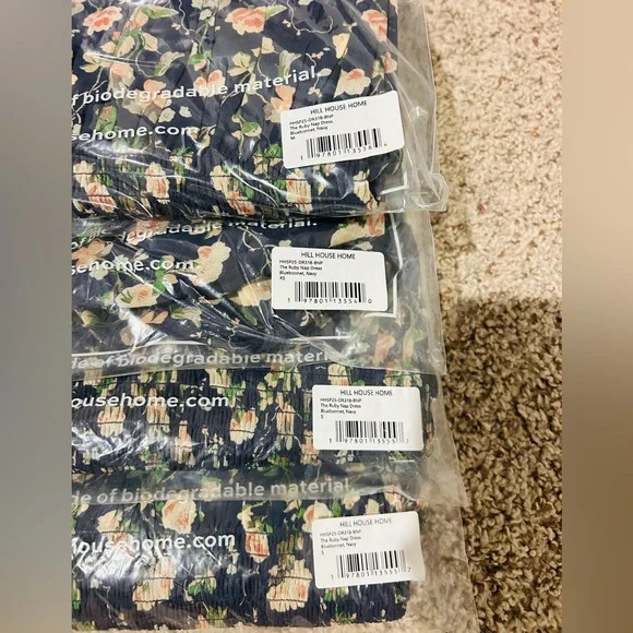 NWT Hill‎ House Home The Ruby Nap Dress - Navy Bluebonnet - Picture 6 of 6